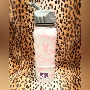NATHAN BREAST CANCER AWARENESS 3 1/2 CUP STEEL WATER BOTTLE